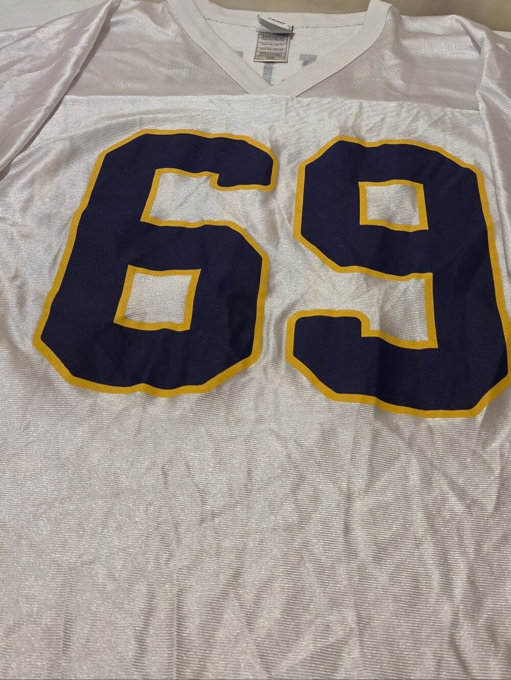 VINTAGE Jared Allen Minnesota Vikings NFL Team Apparel Jersey White #69